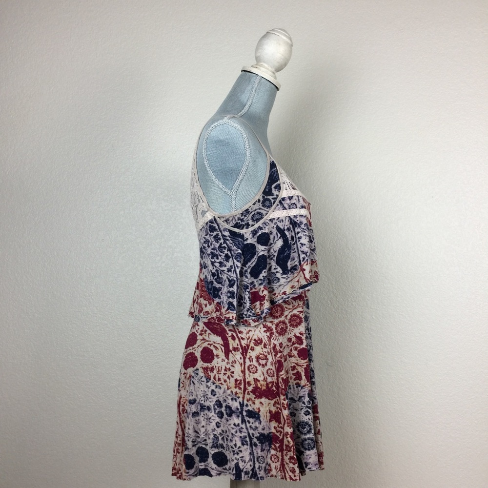 🌻UO ECOTÉ ruffle flutter dress - Picture 3 of 7