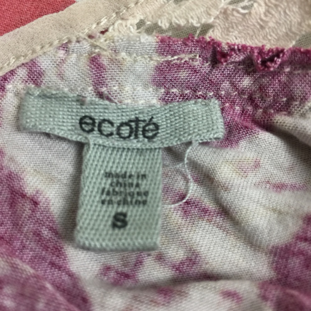 🌻UO ECOTÉ ruffle flutter dress - Picture 6 of 7
