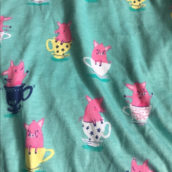 munki munki Intimates & Sleepwear - NWOT adorable teacup pig pajama set size M munki munki Intimates & Sleepwear - NWOT adorable teacup pig pajama set size M