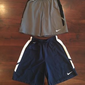 NIKE Basketball Shorts - 2 PAIRS