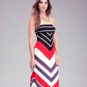 Strapless Bebe Maxi dress