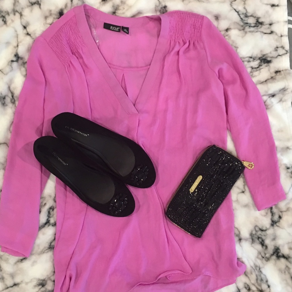 a.n.a pink top