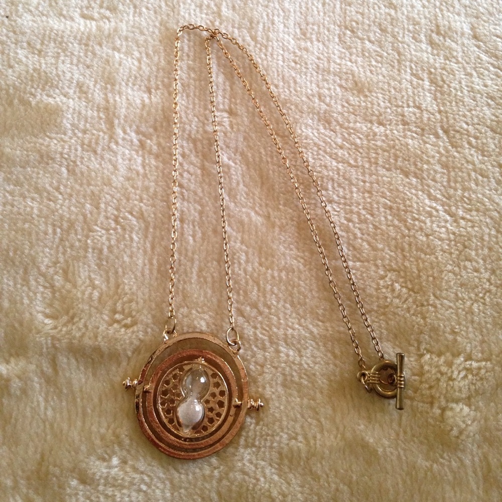 Harry Potter Sand Hour Glass Necklace