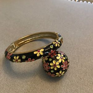 Betsy Johnson Bangle Bracelet and Ring