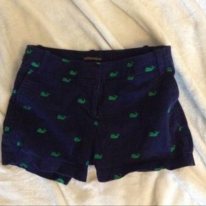Nautical Navy Whale Shorts