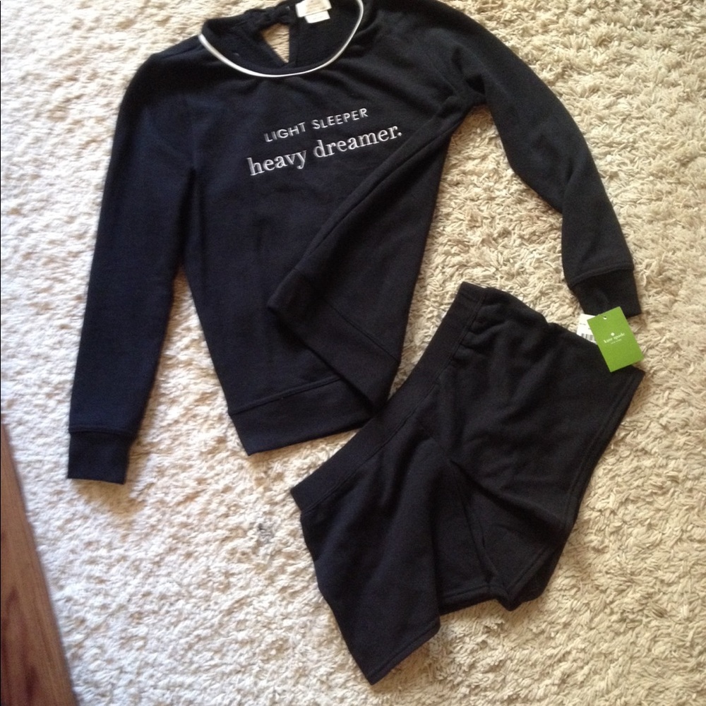 Kate Spade "Light Sleeper Heavy Dreamer" PJ Set