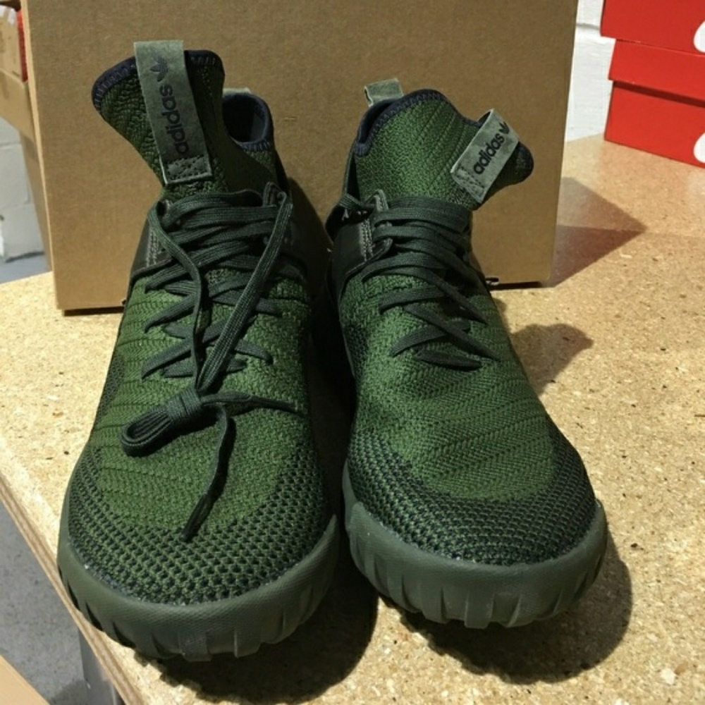 Adidas tubular x green #11