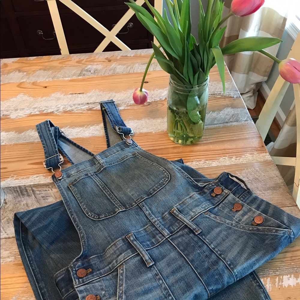 Madewell Skinny Overalls in Adrian Wash