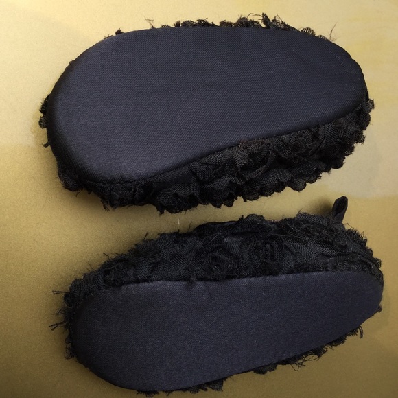 Baby shoe bundle of 2 pair turquoise and blk NWOT - Picture 3 of 8