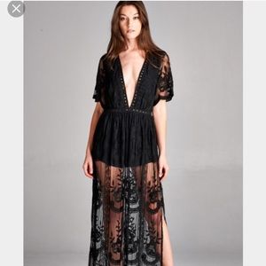 Honey punch romper dress