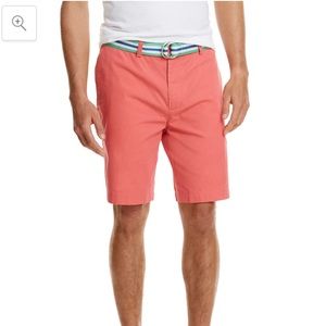 Mens 28 Vineyard Vines pink&salmon 9' Club shorts