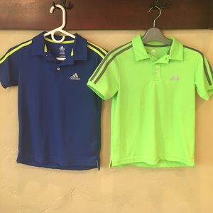 ADIDAS Short Sleeve Polo - BUNDLE OF 2