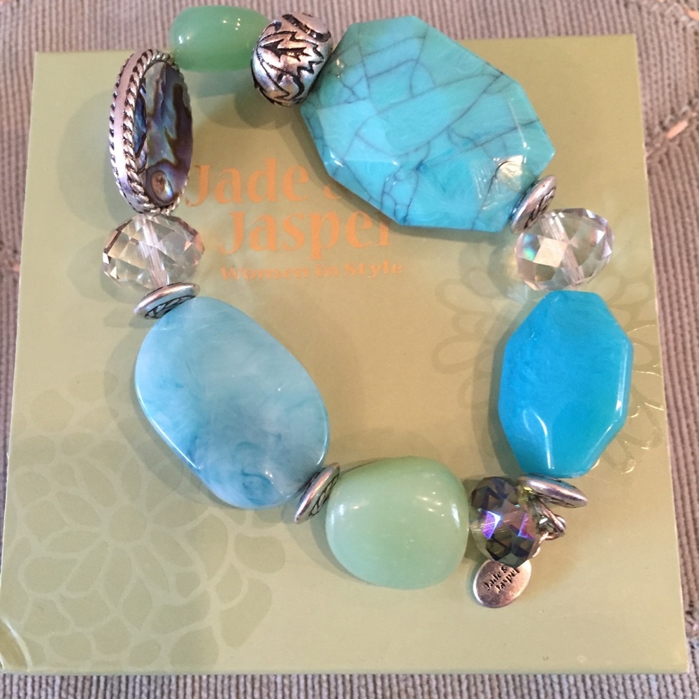 Jade and Jasper Bracelet