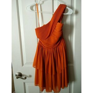 H&M Orange Cocktail Dress