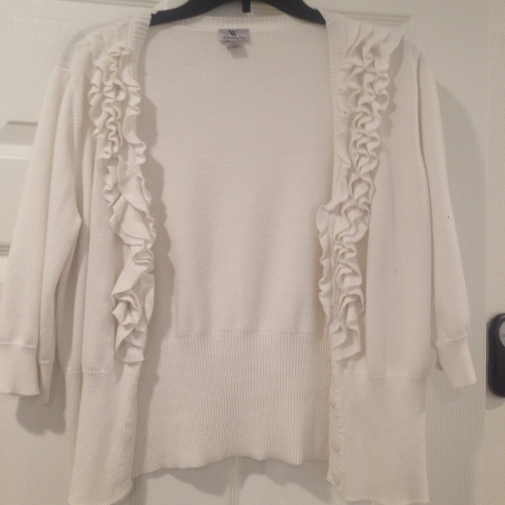 White sweater