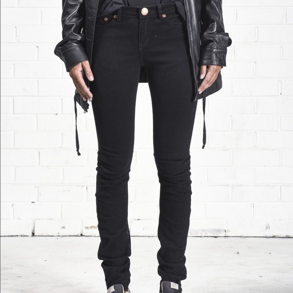 One Teaspoon Denim - ONE Teaspoon black loonies - sz 26 BNWT