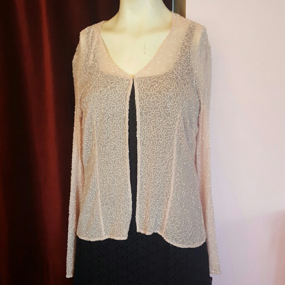 Vintage beaded cardigan