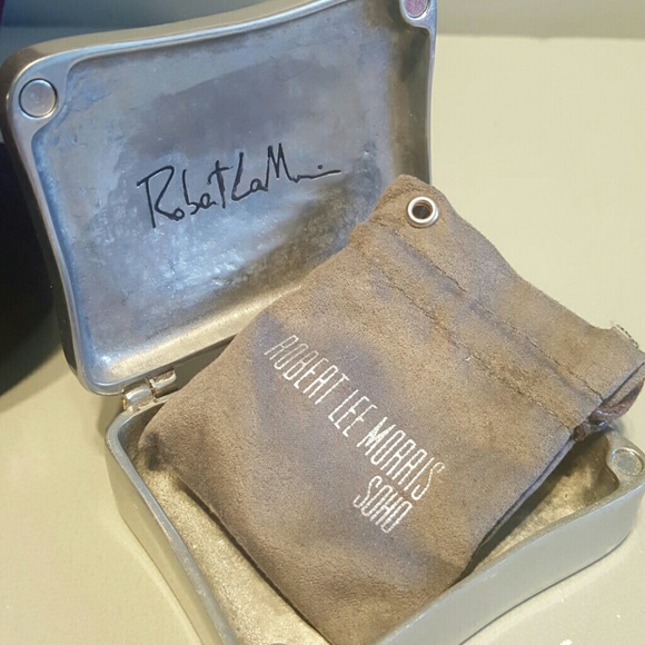 🆕 Robert Lee Morris Silver circleart charm w/box - Picture 5 of 6