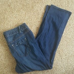 Lane Bryant Simply Straight Medium Wash Jeans