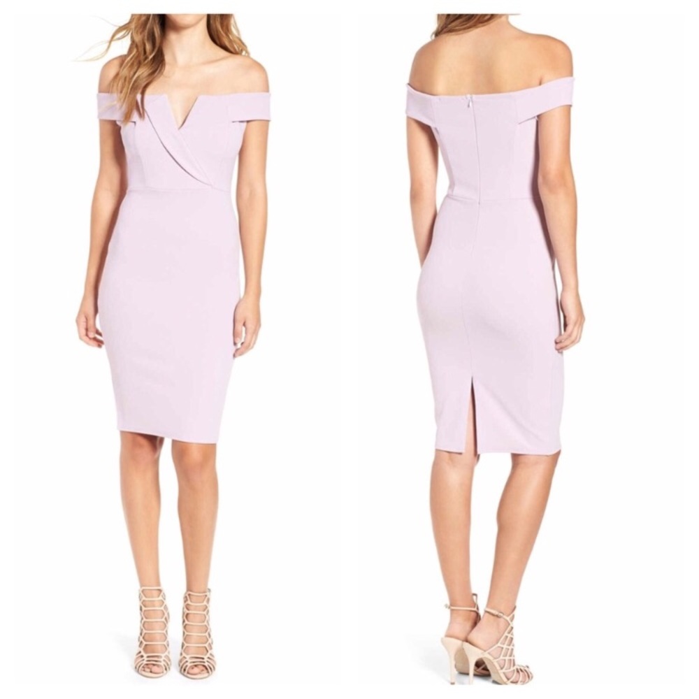 NWT Mauve Shoulder Dress