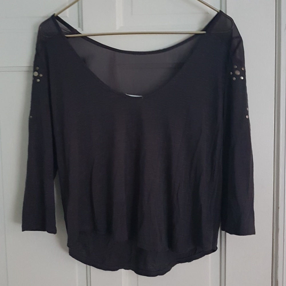 Gray Top - Picture 2 of 2