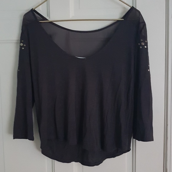 Gray Top - Picture 2 of 2