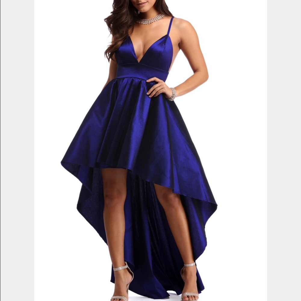 Blue Windsor lizbeth Prom special occasion dress