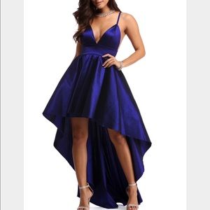 Blue Windsor lizbeth Prom special occasion dress