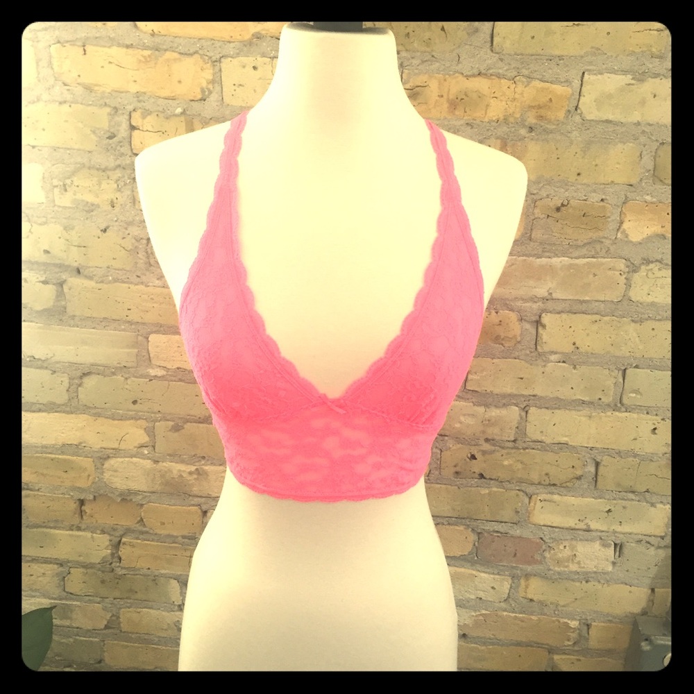 Victoria's Secret Pink lace bralette