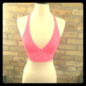 Victoria's Secret Pink lace bralette