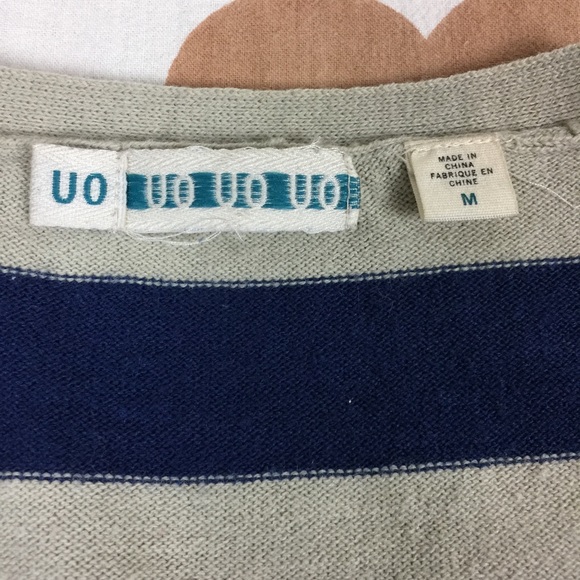 UO by Urban Outfitters striped boyfriend cardigan - Picture 5 of 7