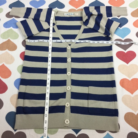 UO by Urban Outfitters striped boyfriend cardigan - Picture 6 of 7