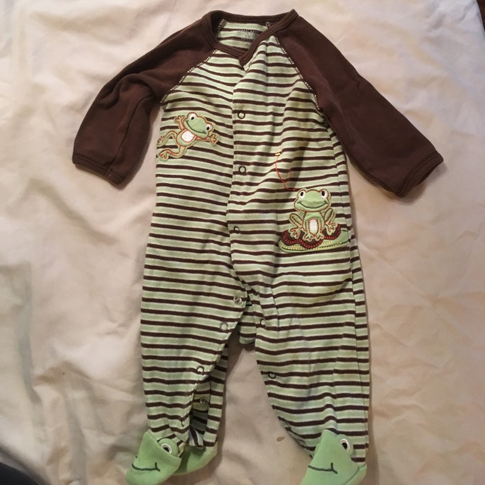 Baby boy size 3 mo. Sleeper "little me"