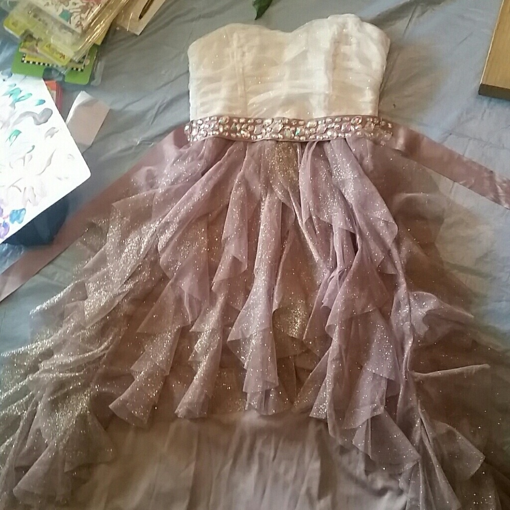 Hi-low Prom Dress