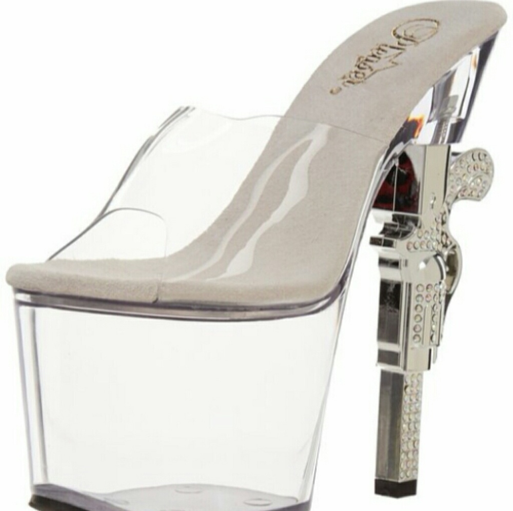 SALE! Pleaser Gun Sandals
