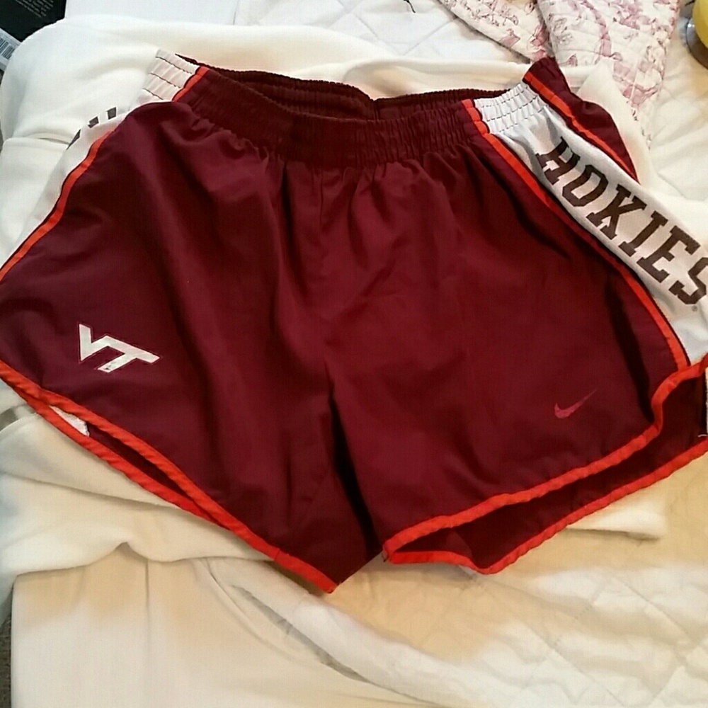 Virginia Tech Nike running shorts! Size medium