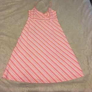 J.Crew Striped A-line Dress