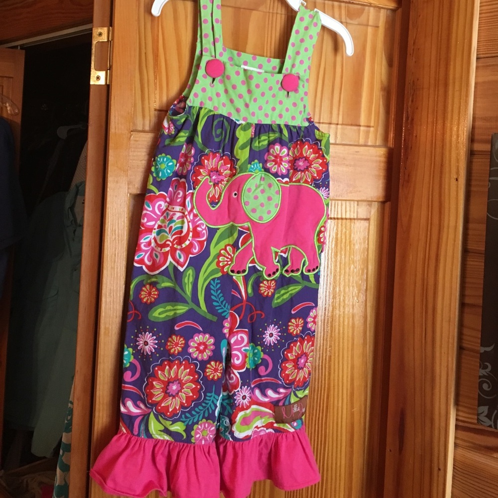 24 mo. Girl's Millie Jay jumpsuit outfit