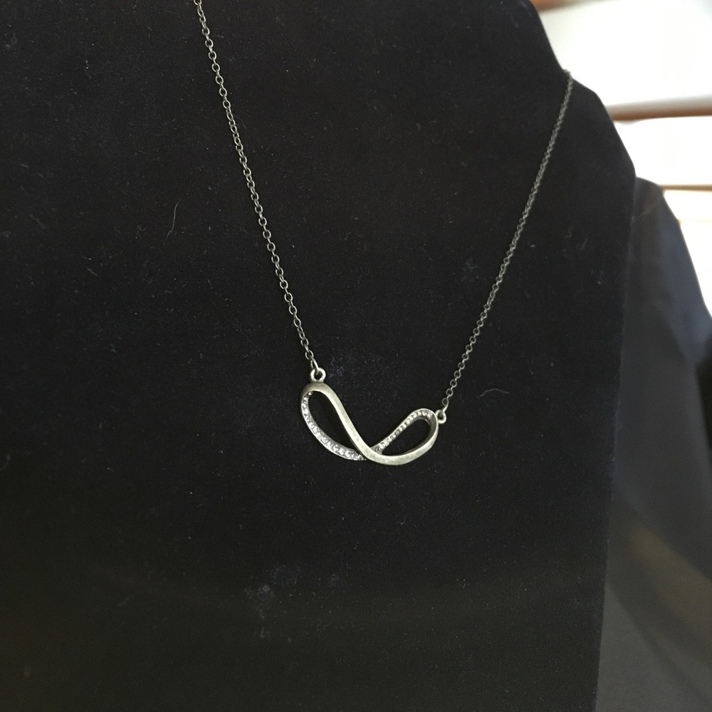 Bronze Infinity Necklace