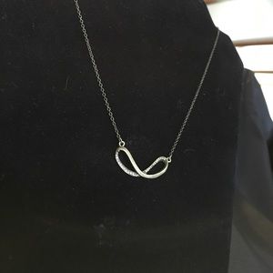Bronze Infinity Necklace
