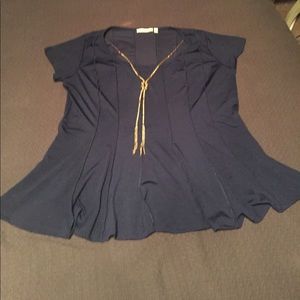 Navy women's blouse
