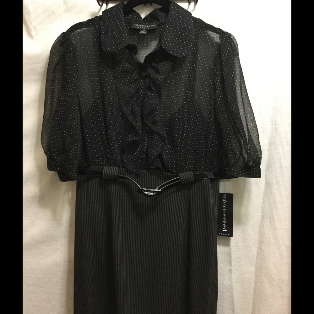 Black Ruffle Dress