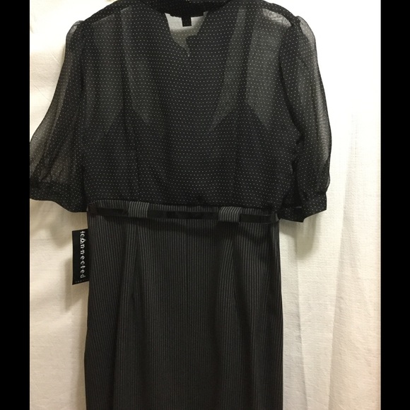 Black Ruffle Dress - Picture 4 of 5