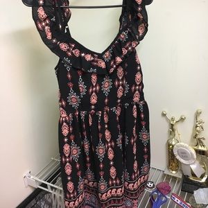 Off the shoulder dress