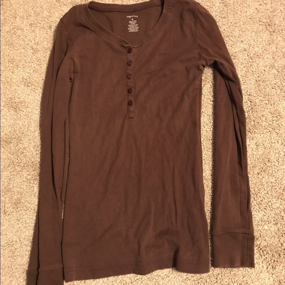 Copper Key Long Sleeve Shirt