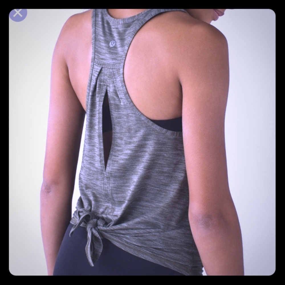Lululemon Salute the Sun Tank *tie back