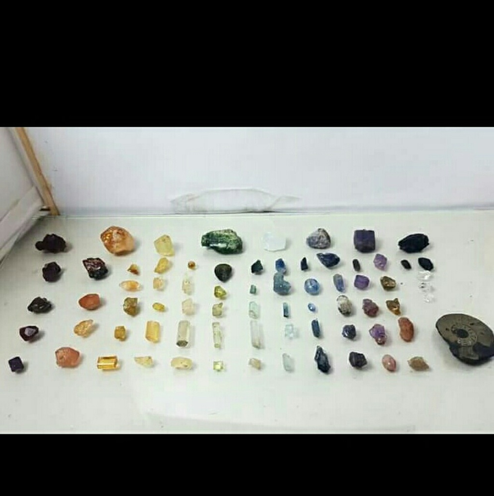 Crystal parcels