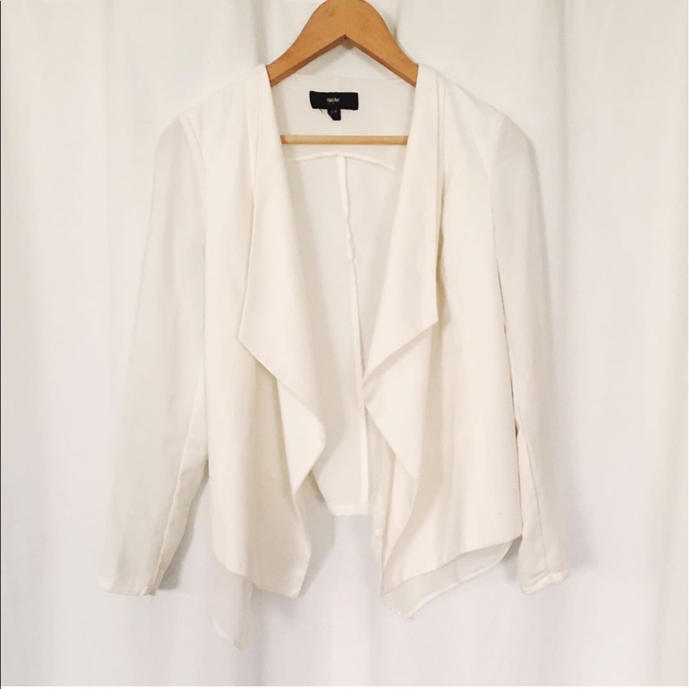 Mossimo White Drop Blazer