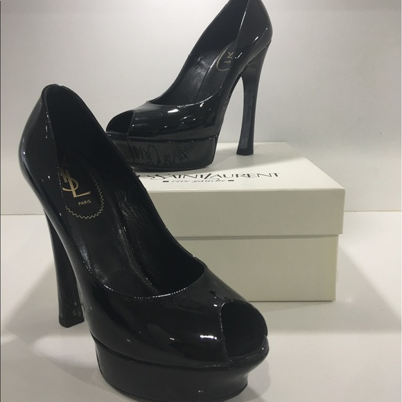 YSL Palais 105 opentoe pump - Picture 1 of 5