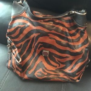 Dooney & Burke animal print handbag
